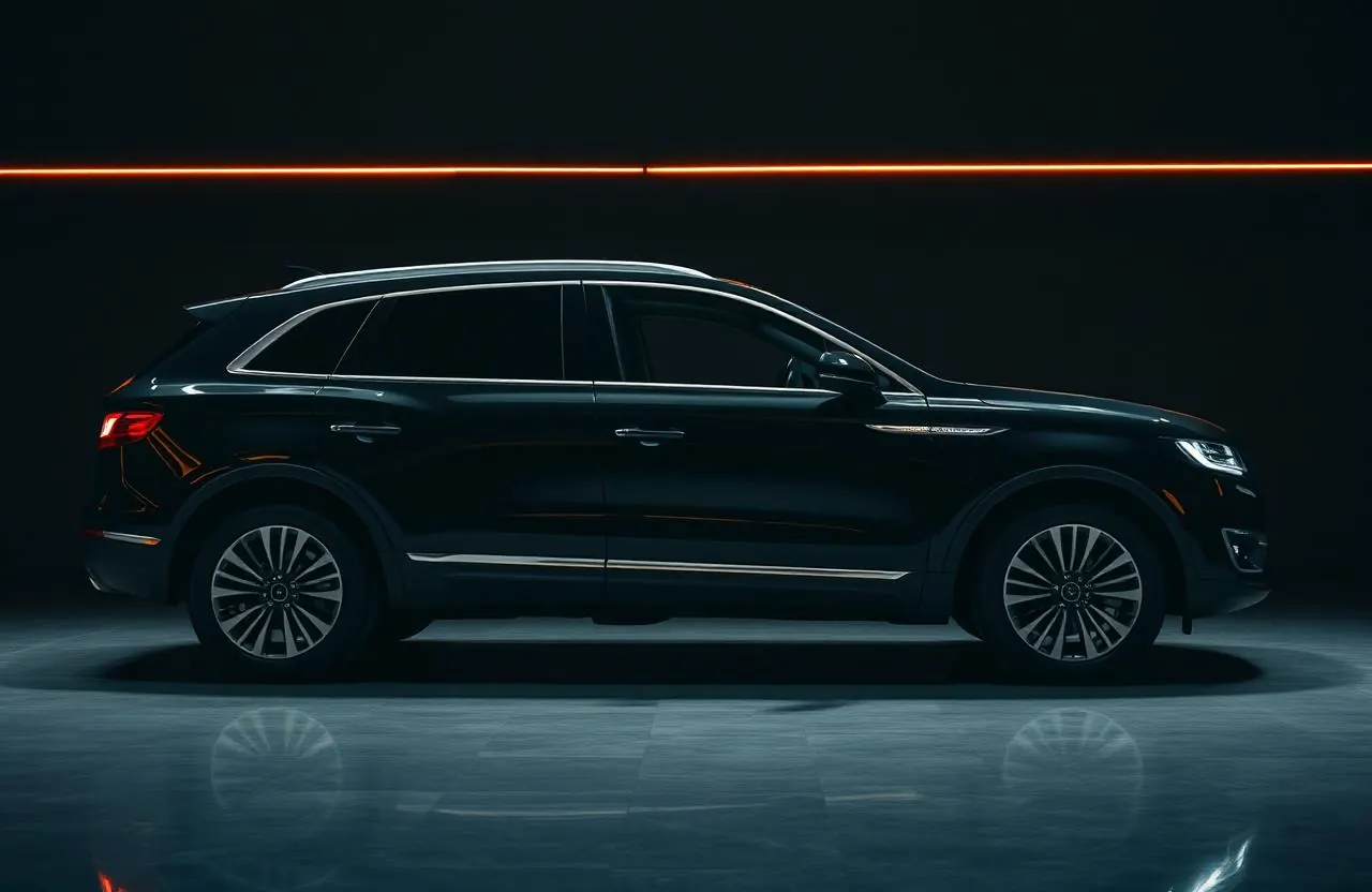 Black Lincoln Nautilus — Executive SUV · 4 Passenger